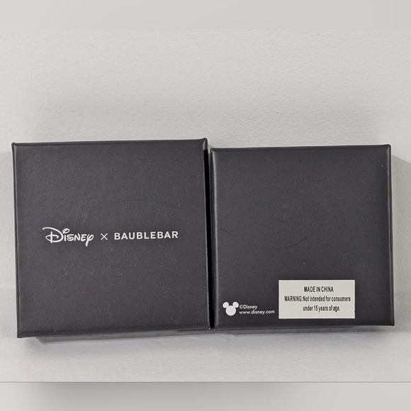Disney x Baublebar Multi Color Crystal Mickey Mouse Necklace, Gold Tone, NEW - Picture 3 of 4